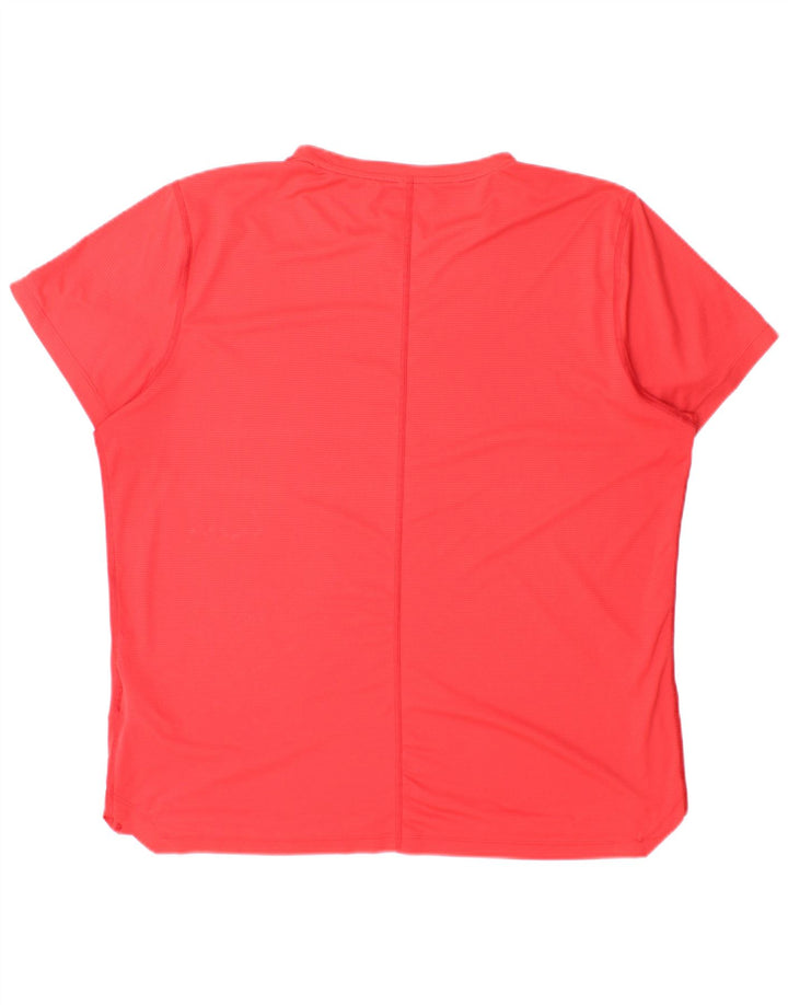 Asics T-Shirt Homme Haut Large Rouge Polyester