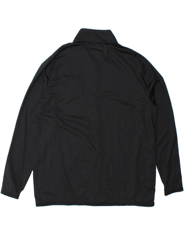 NIKE Mens Dri Fit Tracksuit Top Jacket XL Black Polyester Vintage Nike and Second-Hand Nike from Messina Hembry 