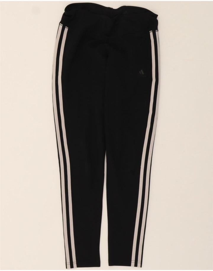 ADIDAS Womens Climalite Leggings UK 8/10 Small  Black Vintage Adidas and Second-Hand Adidas from Messina Hembry 