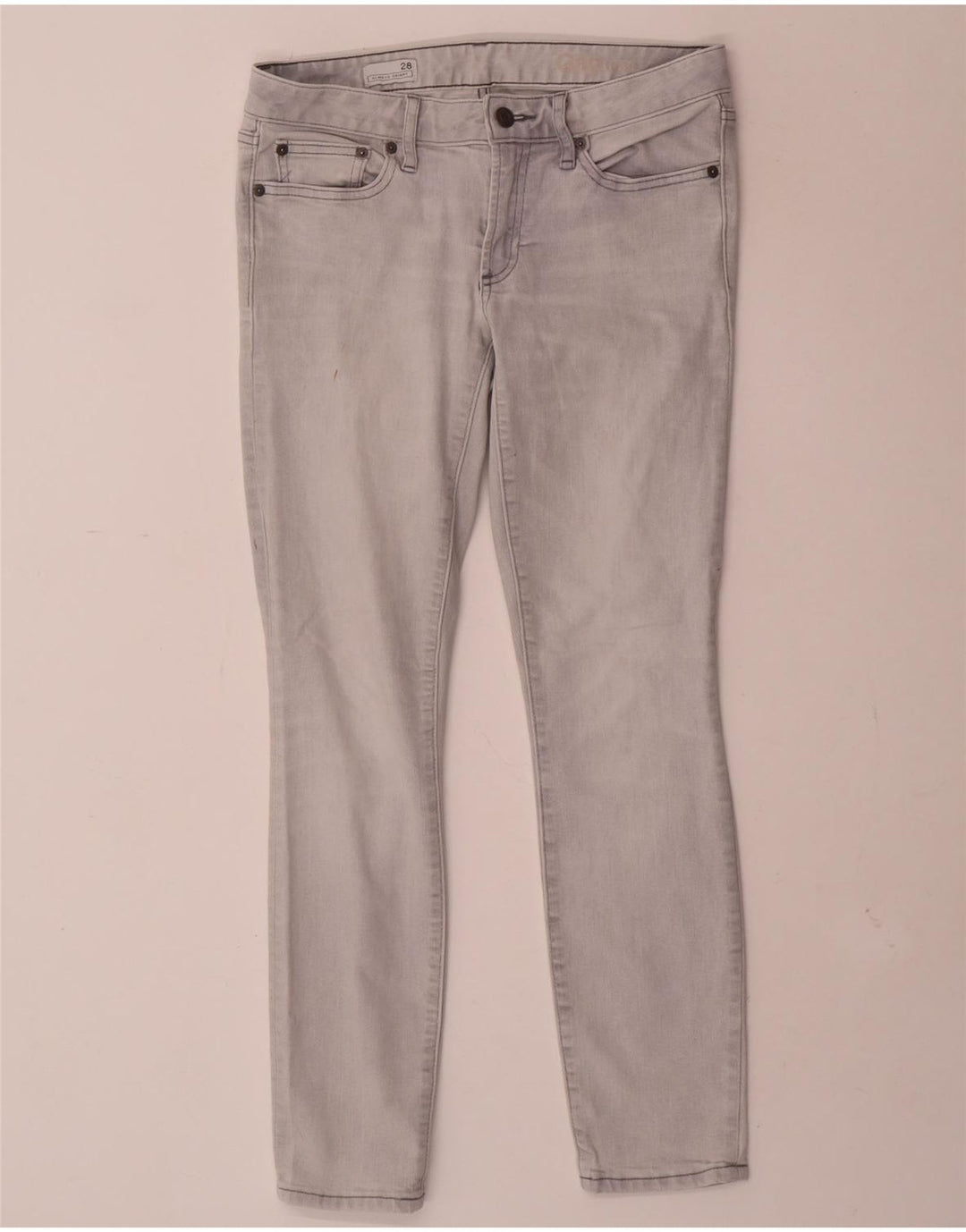 Gap Jean Skinny Femme W28 L28 Gris Coton
