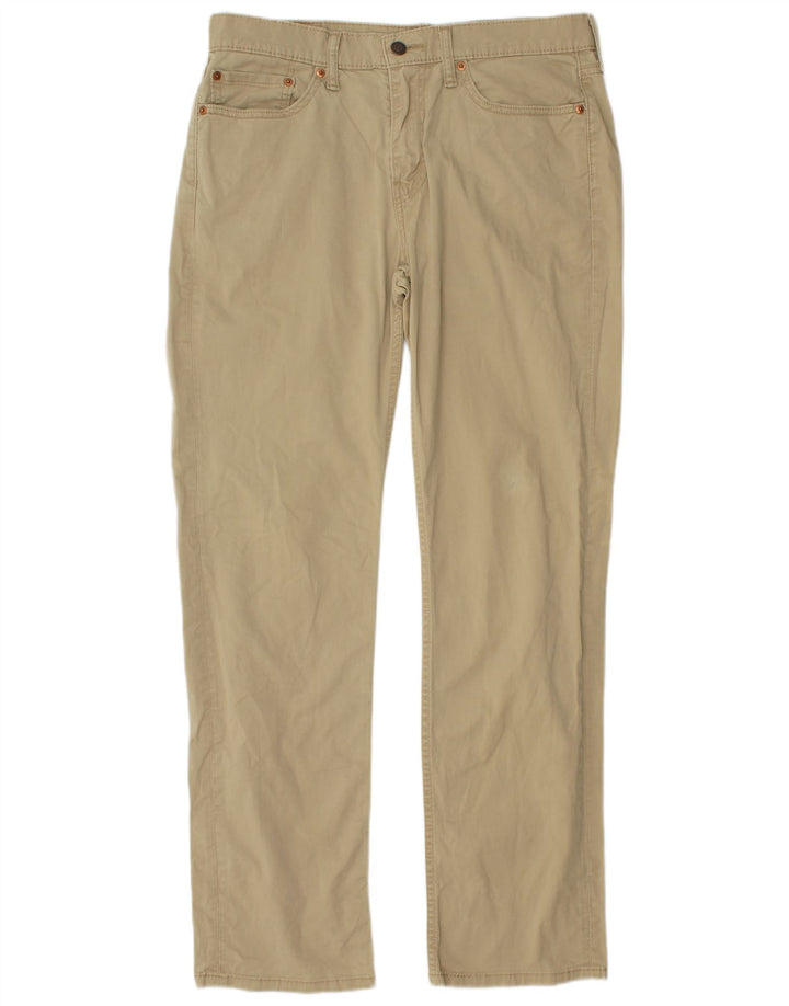 LEVI'S Pantalon Chino Droit Homme W32 L32 Beige Coton