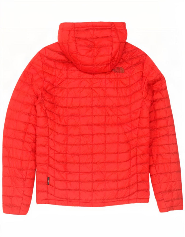 The North Face Veste rembourrée à capuche pour homme UK 36 Small Rouge Nylon