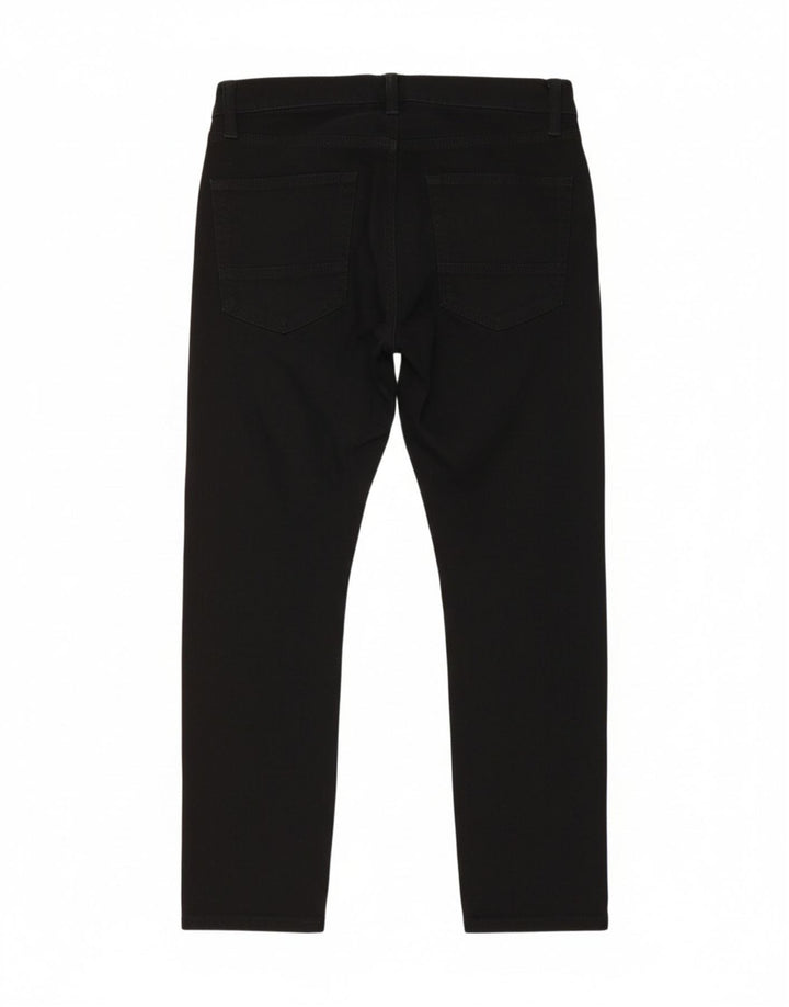 MARKS & SPENCER Mens Slim Jeans W30 L24 Black Cotton Vintage Marks & Spencer and Second-Hand Marks & Spencer from Messina Hembry 