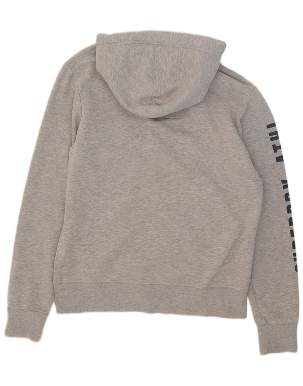 Superdry Pull à capuche zippé Graphic XL pour homme en polyester moucheté gris