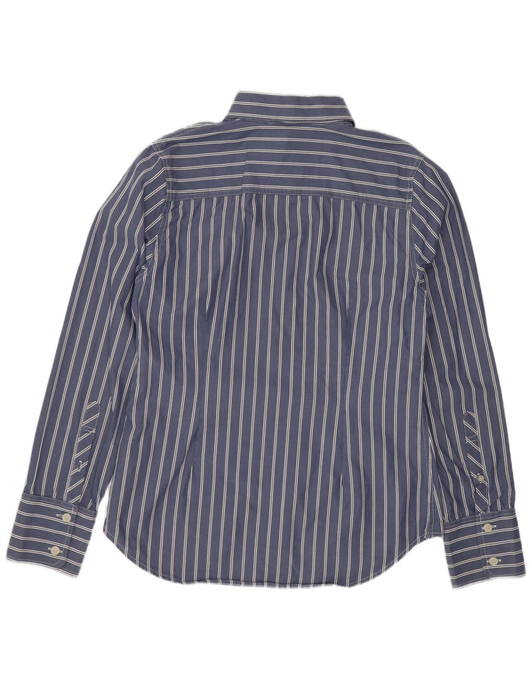 Superdry Chemise Classique En Coton Rayé Bleu Large Femme