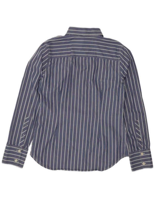Superdry Chemise Classique En Coton Rayé Bleu Large Femme