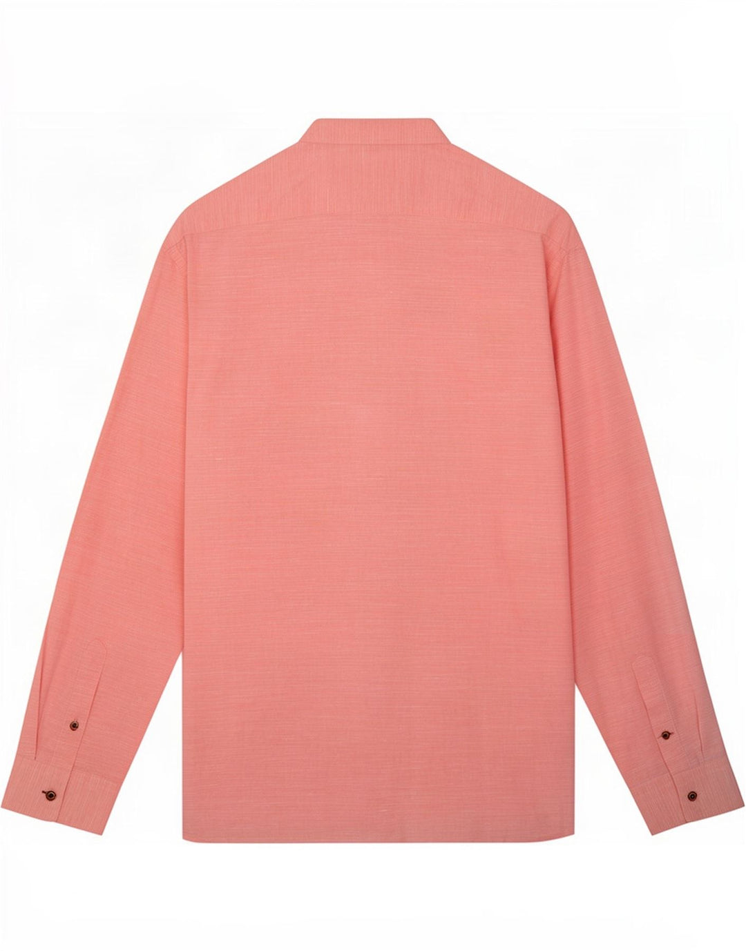 Zara Chemise Slim Fit Homme Rose Large