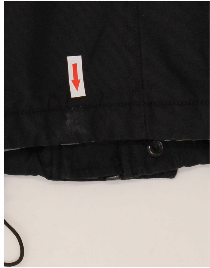 Energie Veste coupe-vent à capuche pour homme UK 40 Large Noir