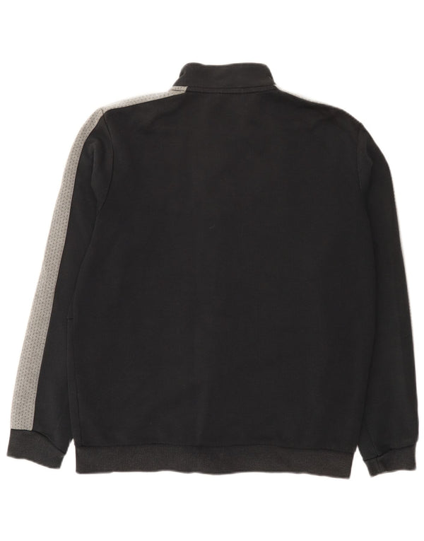 Puma Veste de Survêtement Homme Noir Moyen Coton Colorblock
