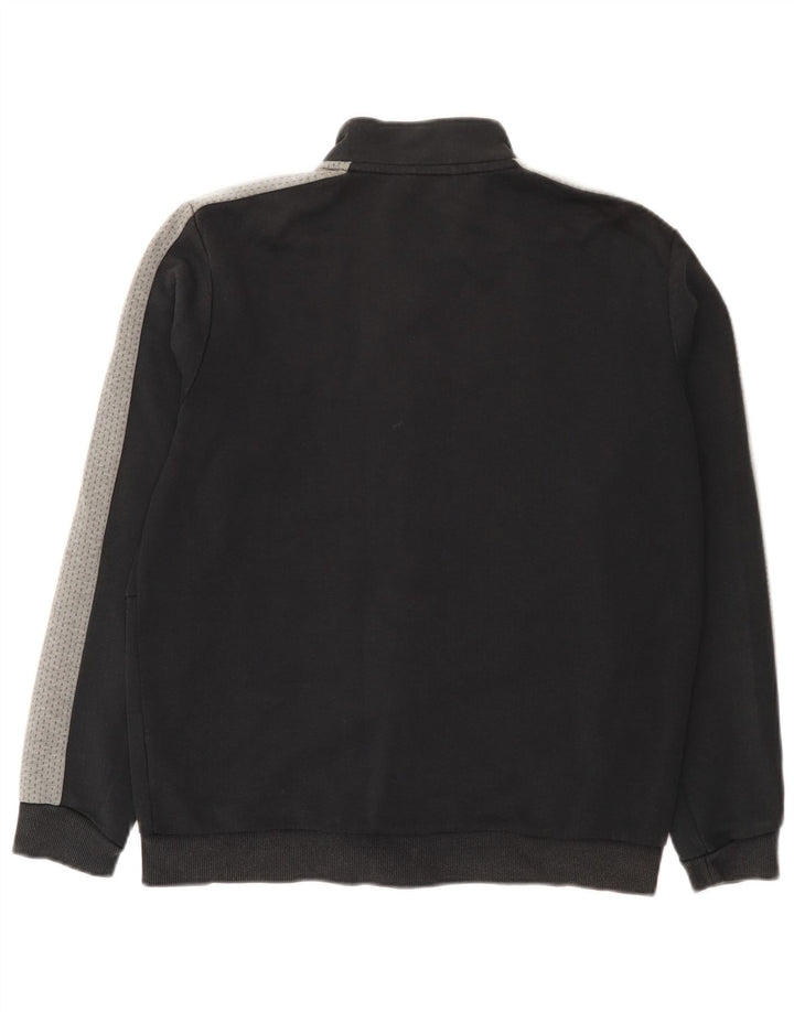 Puma Veste de Survêtement Homme Noir Moyen Coton Colorblock