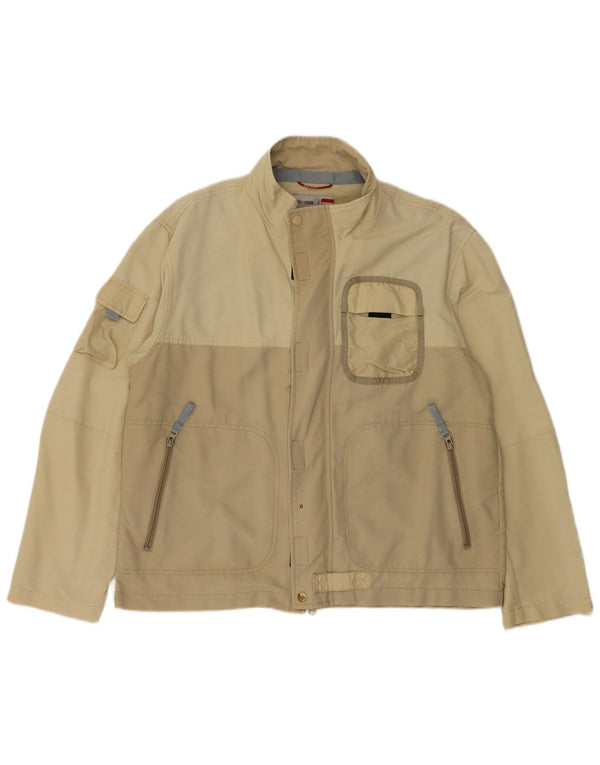 Energie Veste utilitaire pour homme UK 42 XL Beige Colourblock