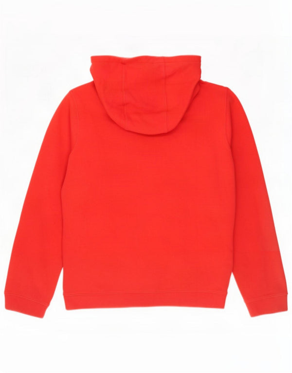 Nike Boys Hoodie Jumper 13-14 Years XL Red Cotton