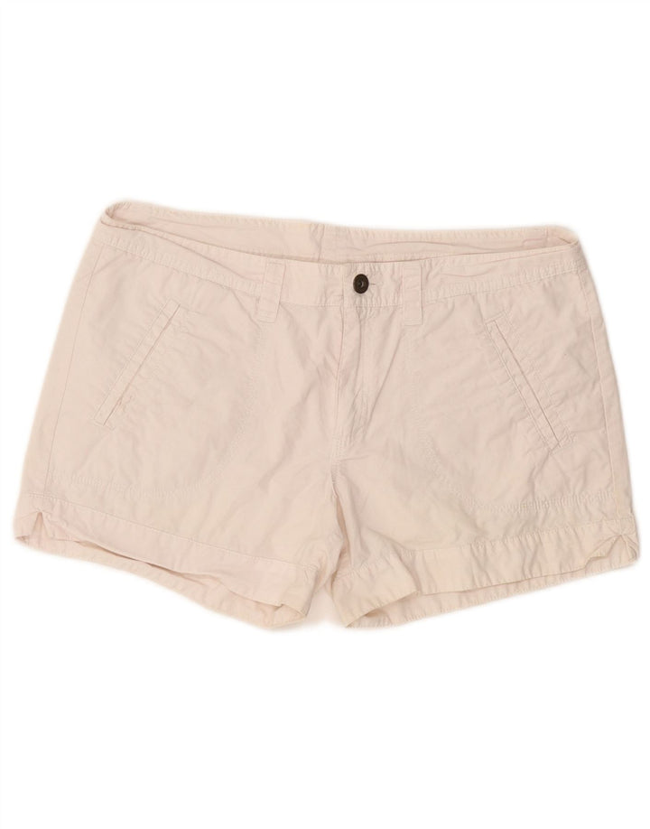 CHAMPION Short décontracté pour femme Medium W30 en coton blanc cassé