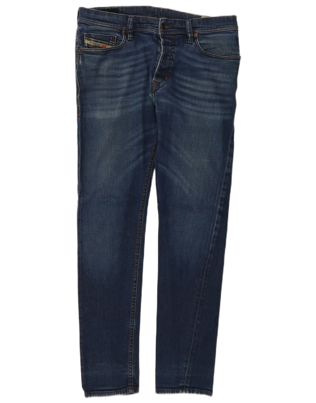 DIESEL Jean Slim Tepphar Carrot Homme W33 L32 Bleu Coton