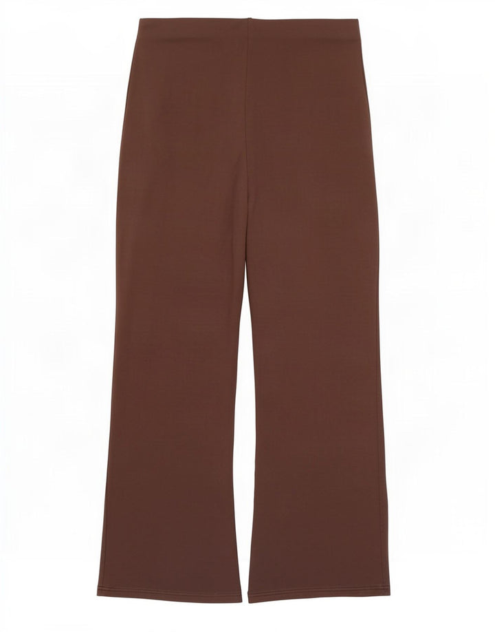 Marks & Spencer Legging évasé pour femme UK 42 Viscose marron moyen