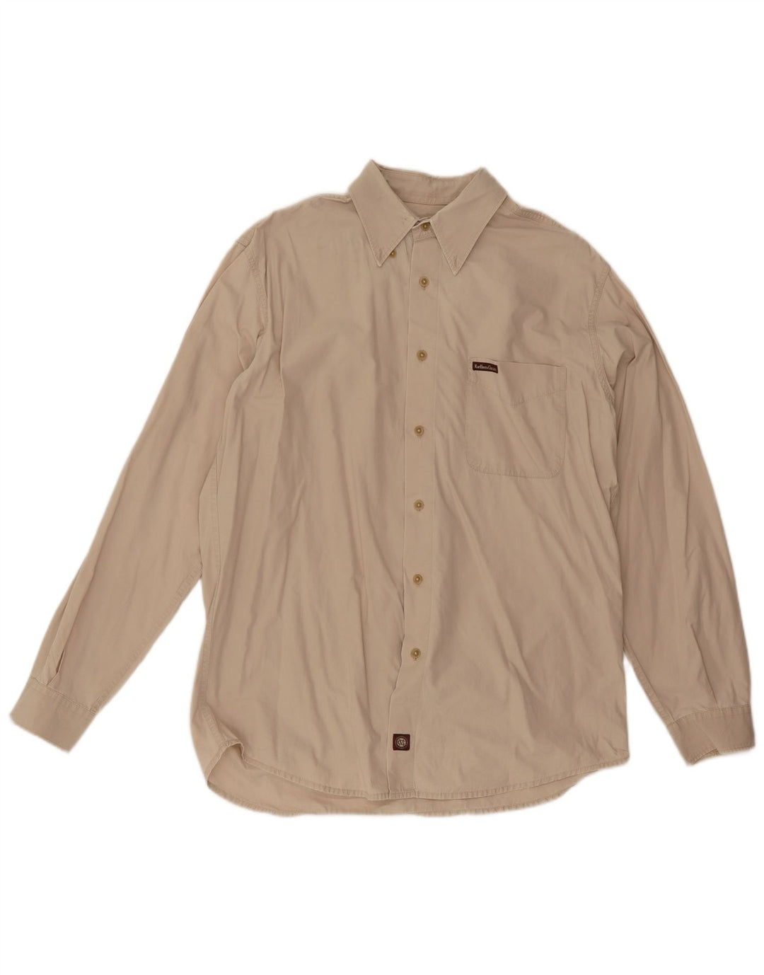 Marlboro Classics Chemise Homme Large Beige