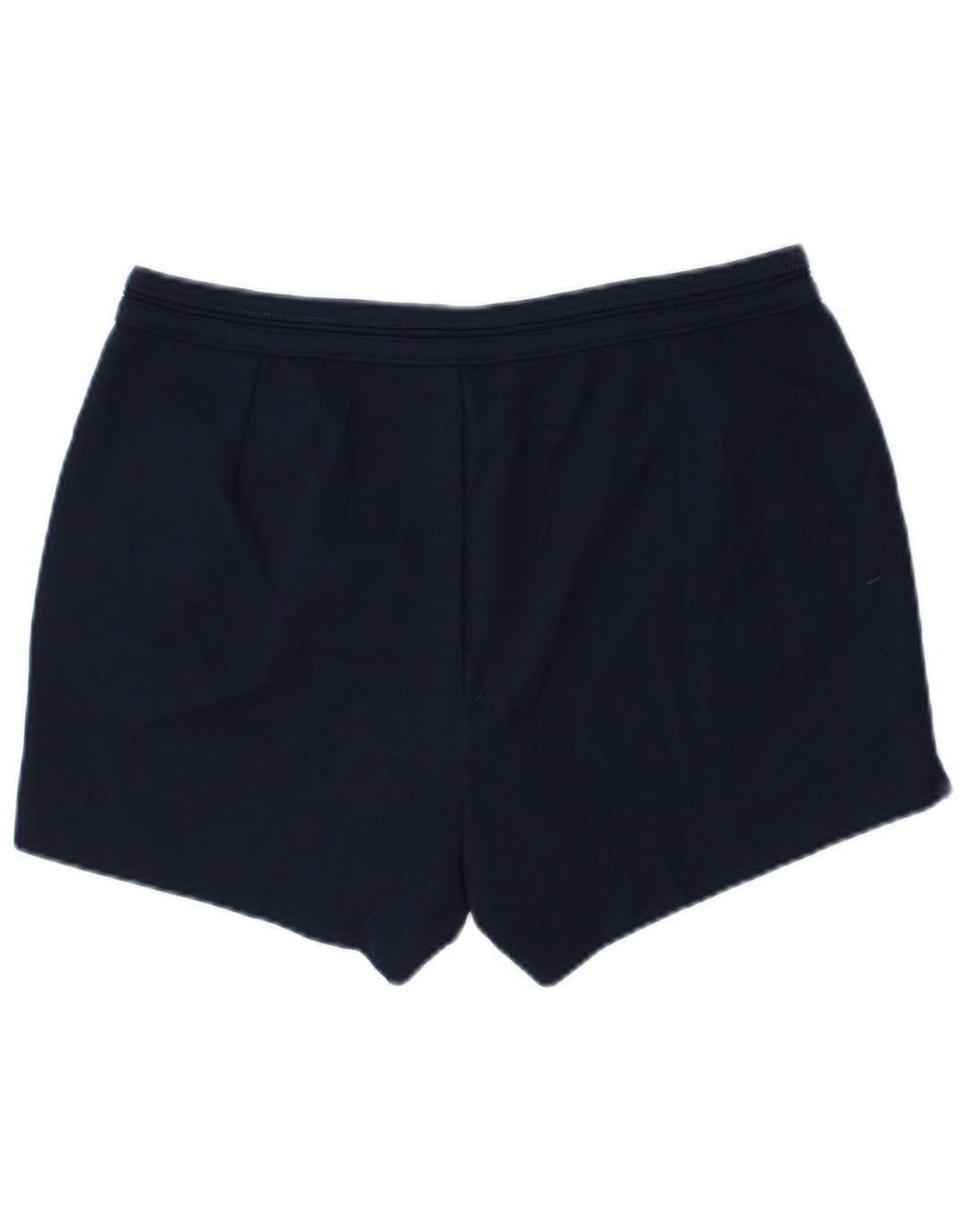 SERGIO TACCHINI Short Chino Femme W32 Large Bleu Marine Polyester