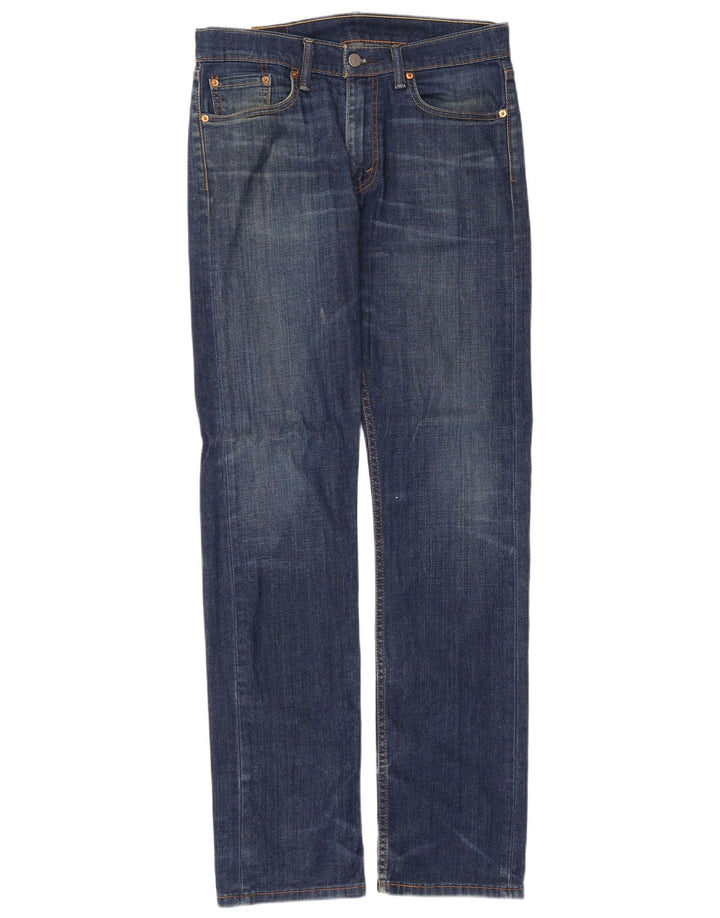 Levi's Jean Droit 513 Femme W31 L34 Bleu Coton