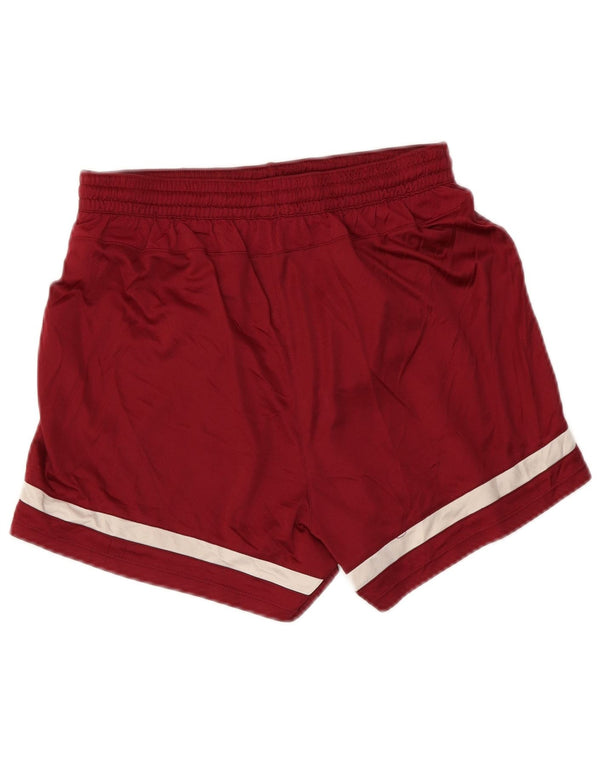 NIKE Short de sport Dri Fit pour femme UK 10 Petit Marron Polyester