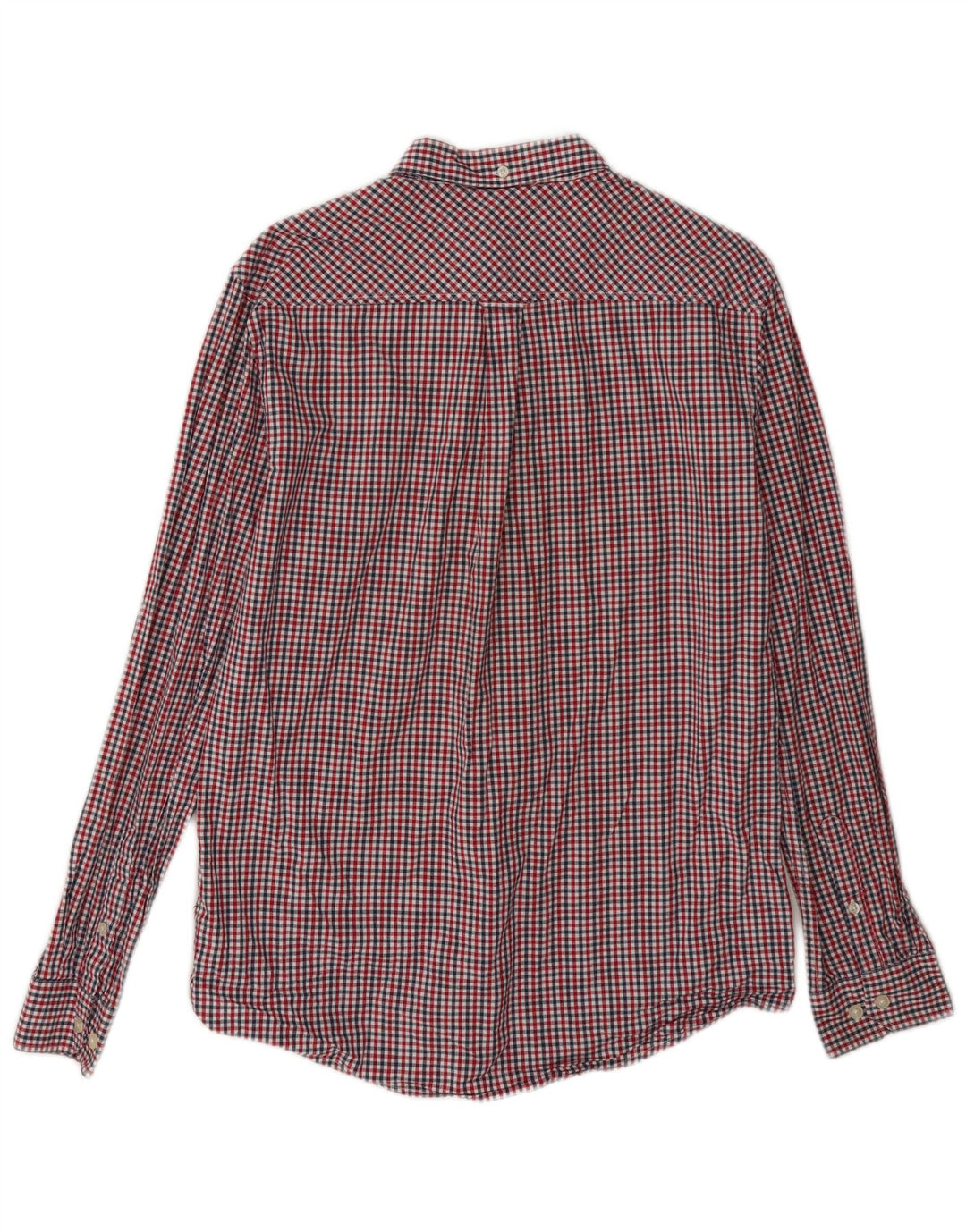Ben Sherman Chemise Regular Fit Homme Rouge Moyen Vichy Coton