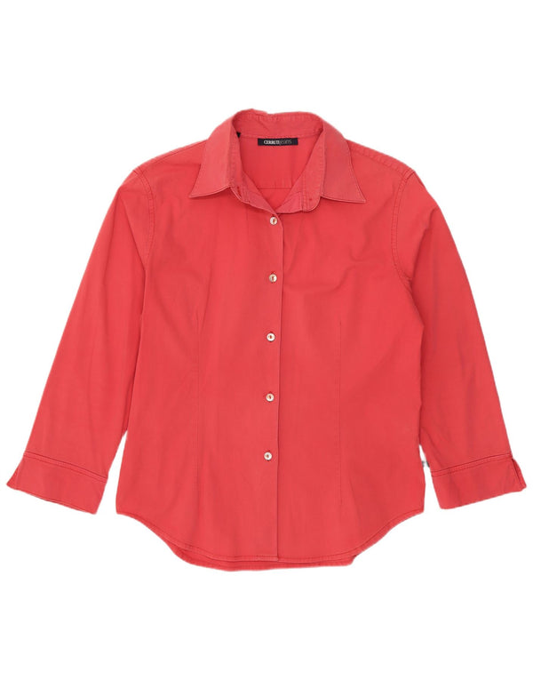 Cerruti 1881 Chemise Femme UK 14 Grand Coton Rose