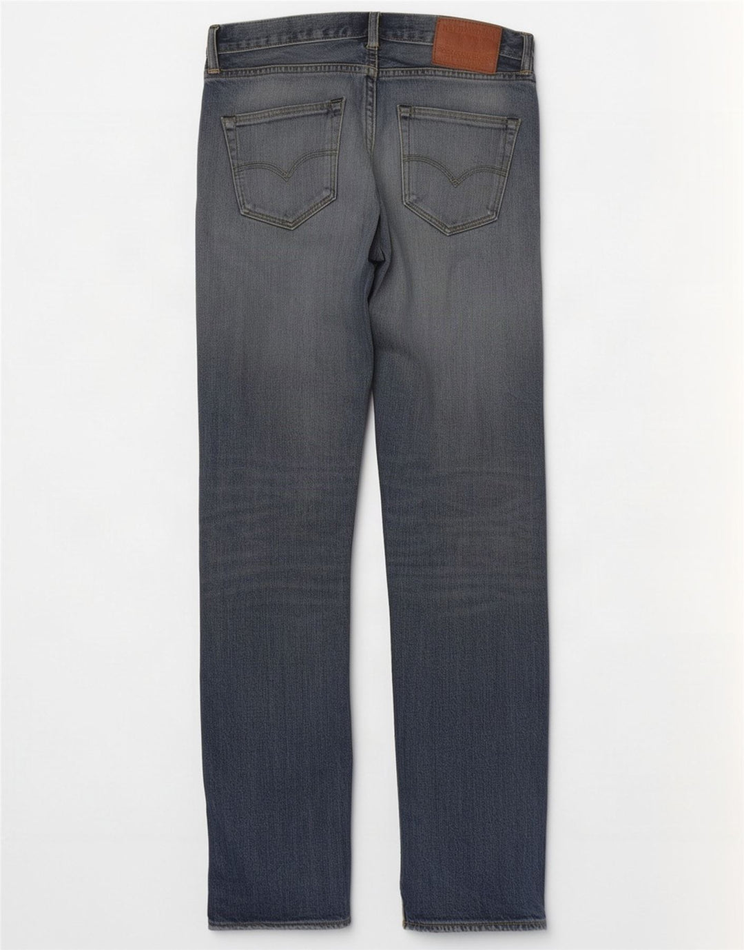 Levi's Jean Droit 501 Vieilli Homme W30 L34 Bleu Coton