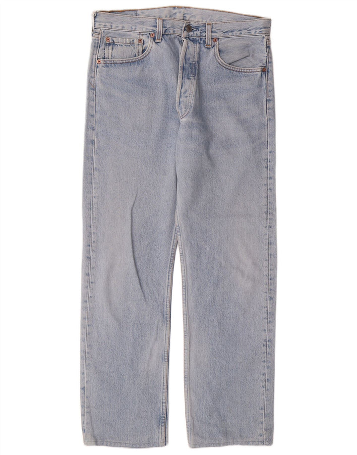 LEVI'S Jean Droit Homme W34 L29 Bleu Coton