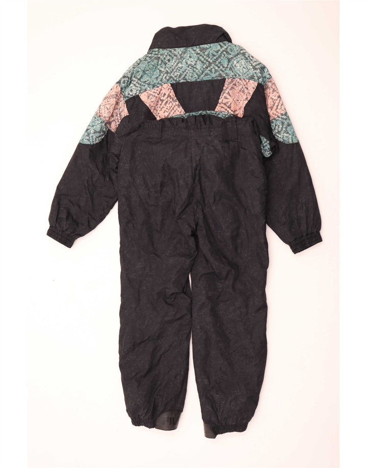 Fila Combinaison de ski femme IT 48 XL Noir Colourblock