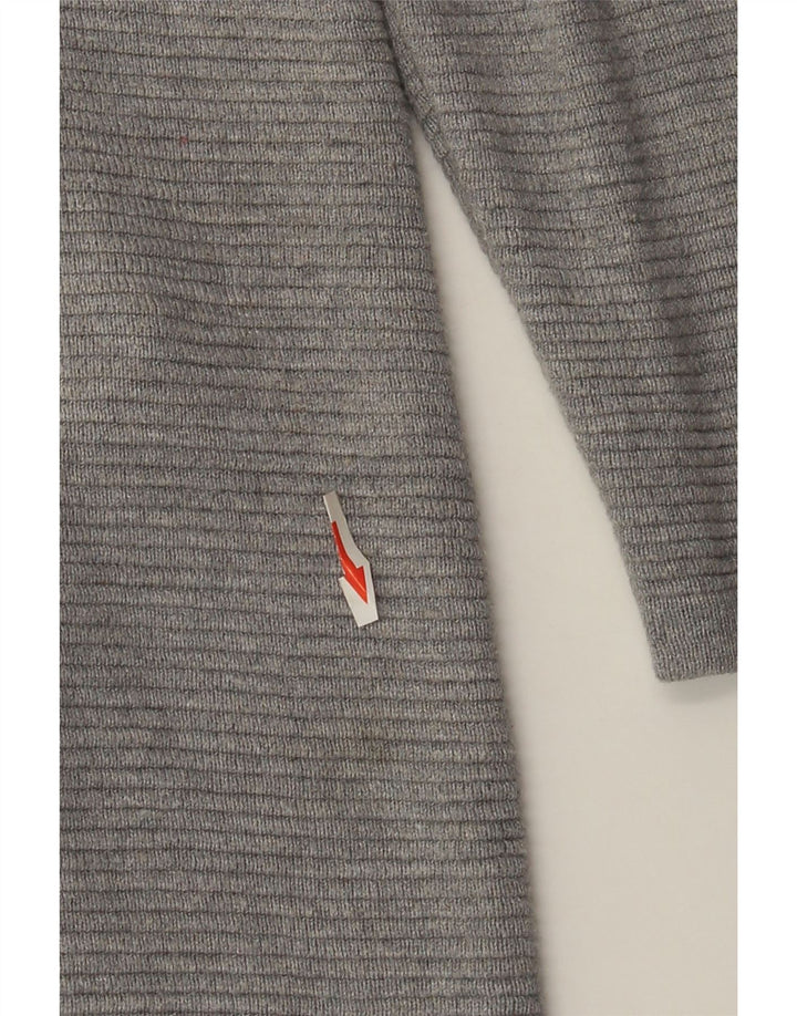 Marks & Spencer Robe pull surdimensionnée pour femme UK 10 Small Gris Viscose