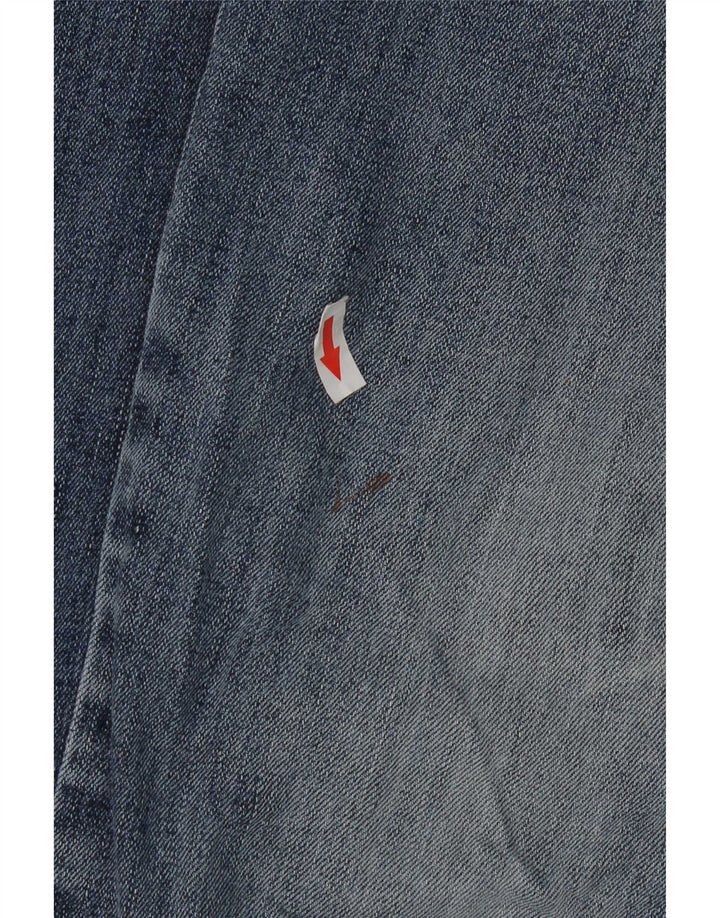 Marks & Spencer Jean court régulier pour homme W38 L25 en coton bleu