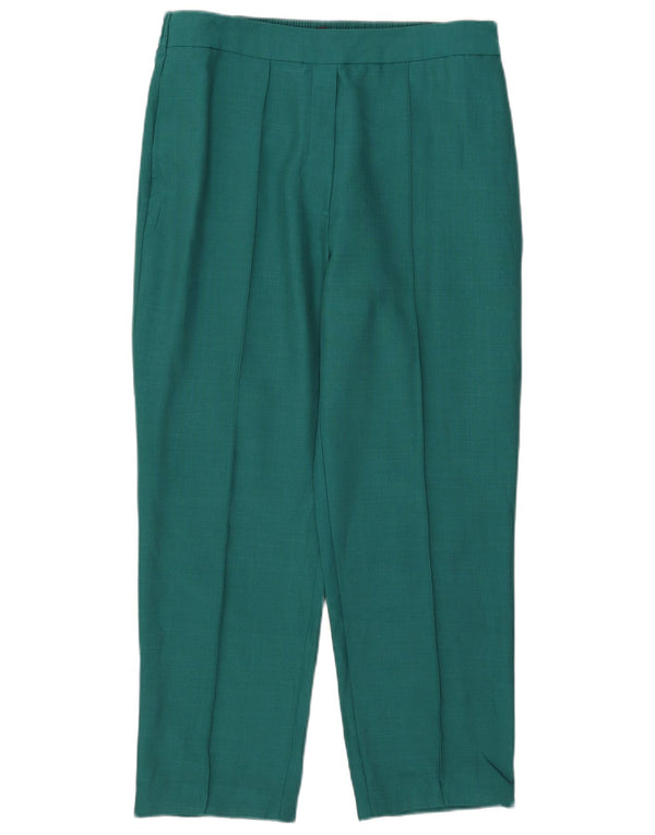 Marks & Spencer Pantalon décontracté fuselé pour femme UK 16 Large W34 L27 Bleu