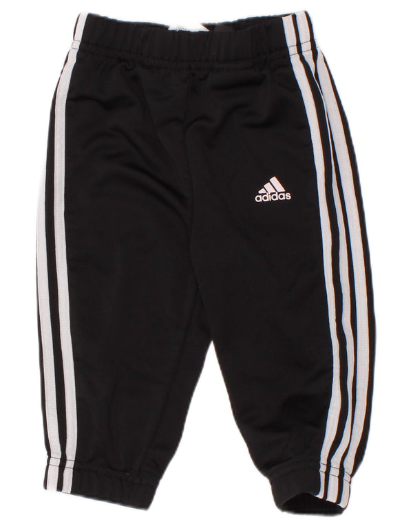 Pantalon de survêtement Adidas bébé garçon Joggers 6-9 mois noir polyester