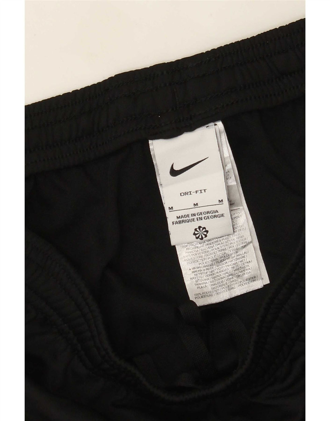 Nike Pantalon de survêtement Dri Fit Homme Noir Moyen Polyester