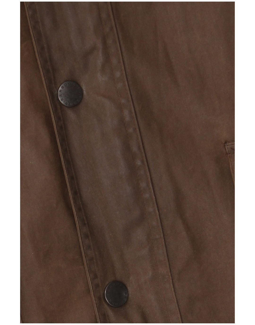 BARBOUR Veste ample en coton ciré pour homme UK 42 XL Marron Polyuréthane