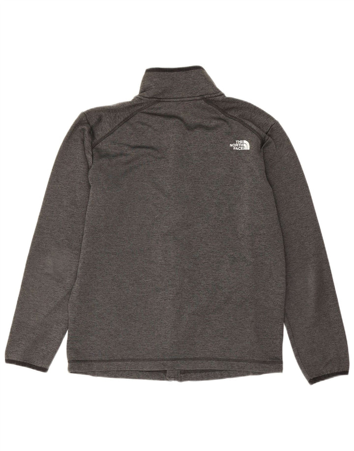 The North Face Veste de Survêtement Homme Gris Moyen Polyester Moucheté