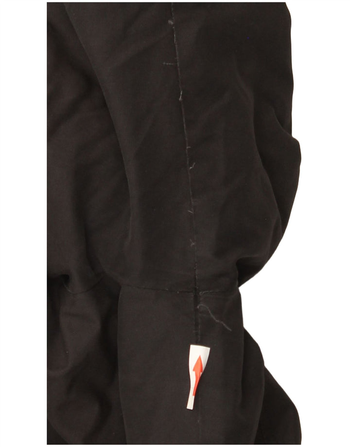 Veste parka à capuche canadienne pour femmes EU 42 coton noir moyen