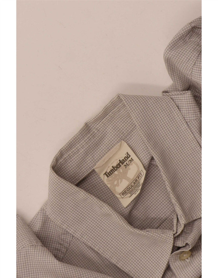 Timberland Chemise Regular Fit Homme Gris Moyen à Carreaux