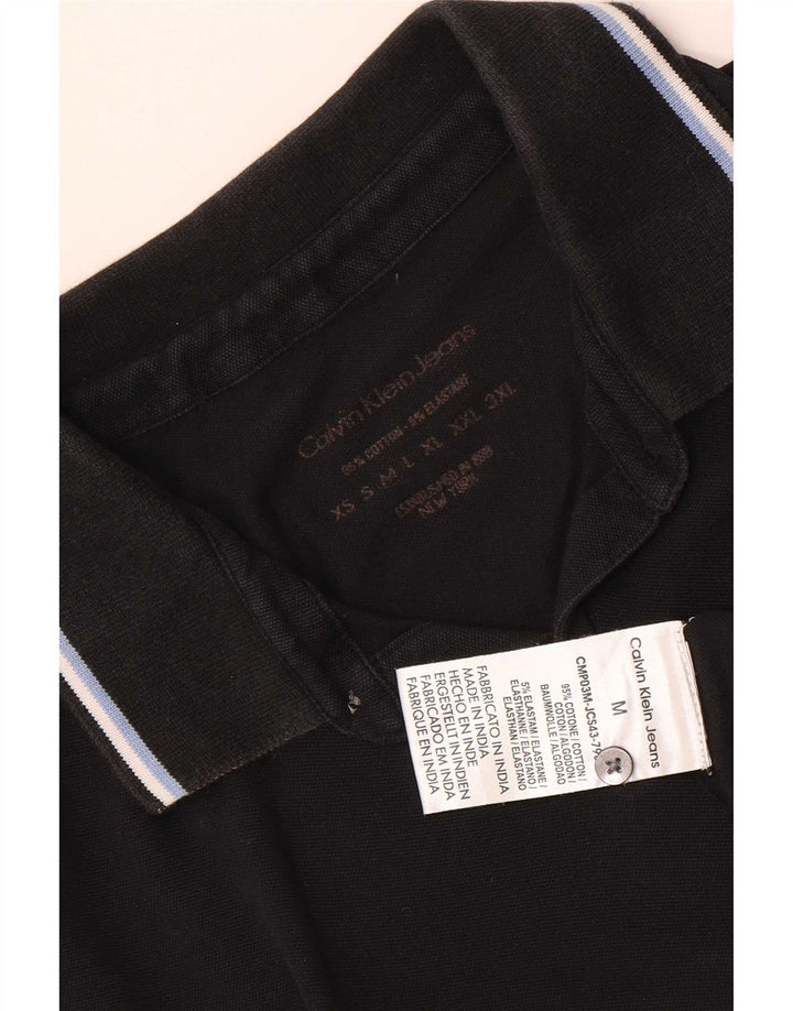 Calvin Klein Jeans Polo Homme Noir Moyen Coton