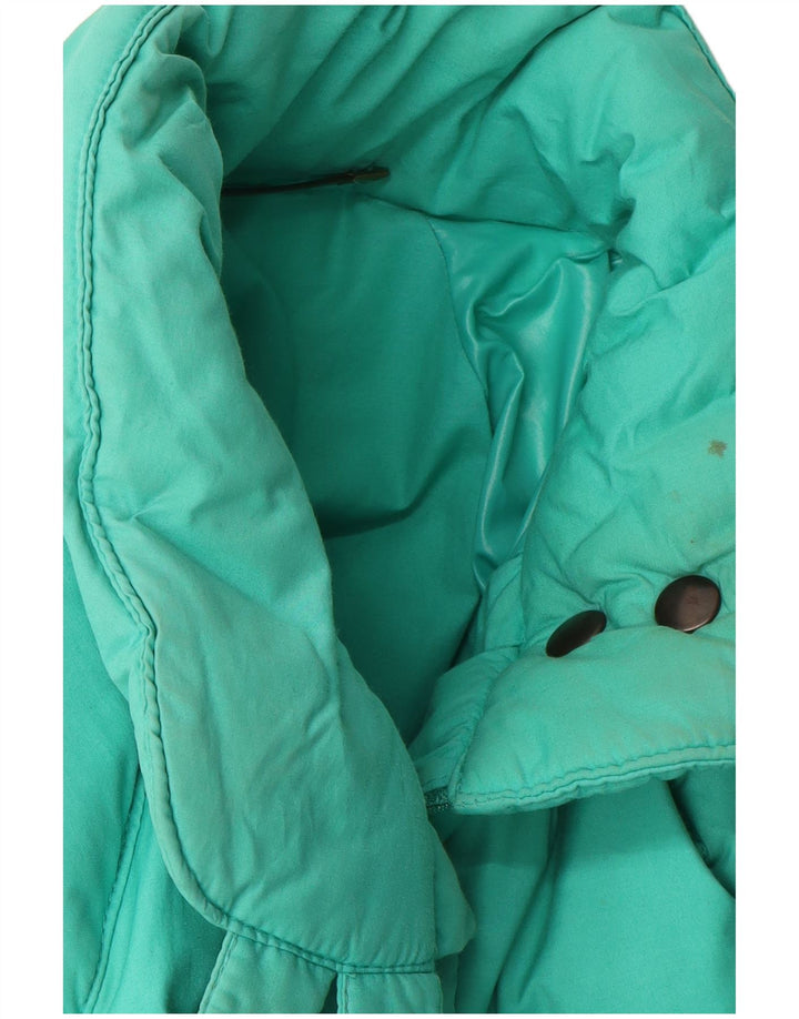 veste rembourrée surdimensionnée femme vintage IT 46 Grand Polyamide Vert