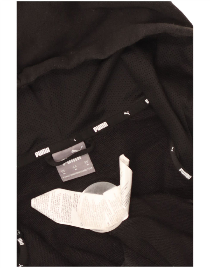 Puma Sweat à Capuche Graphic Zip Homme Noir Moyen Coton
