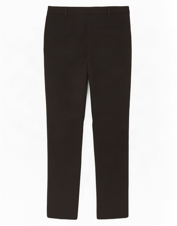 Topshop Pantalon décontracté slim pour femme UK 8 Small W26 L29 Noir Polyester