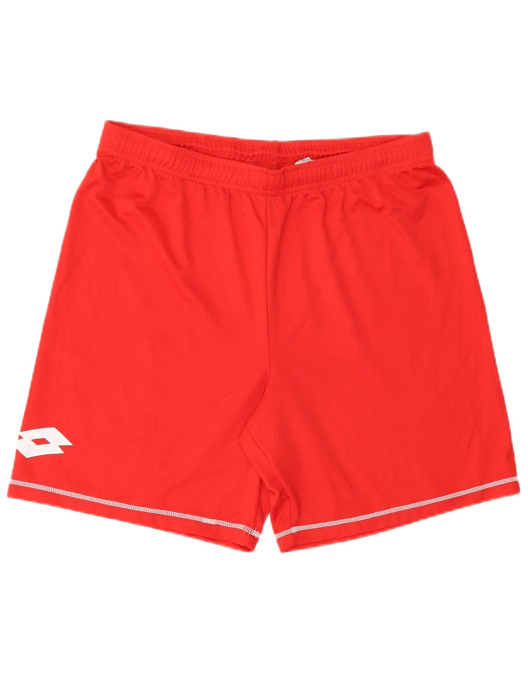 LOTTO Short de Sport Homme Rouge Moyen Polyester