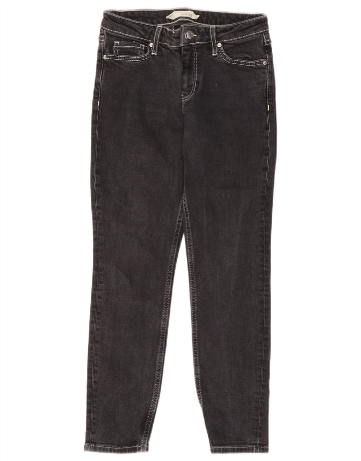 TOPSHOP Jean Baxter Crop Slim Femme W26 L25 Noir