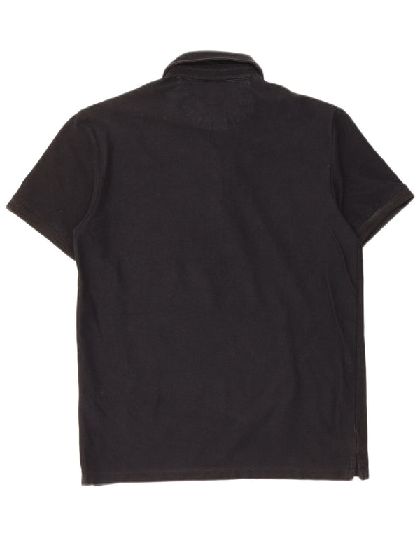 Zara Polo Homme Petit Noir Coton