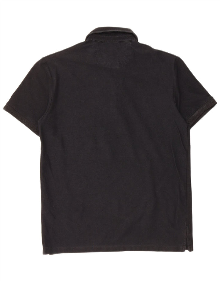 Zara Polo Homme Petit Noir Coton