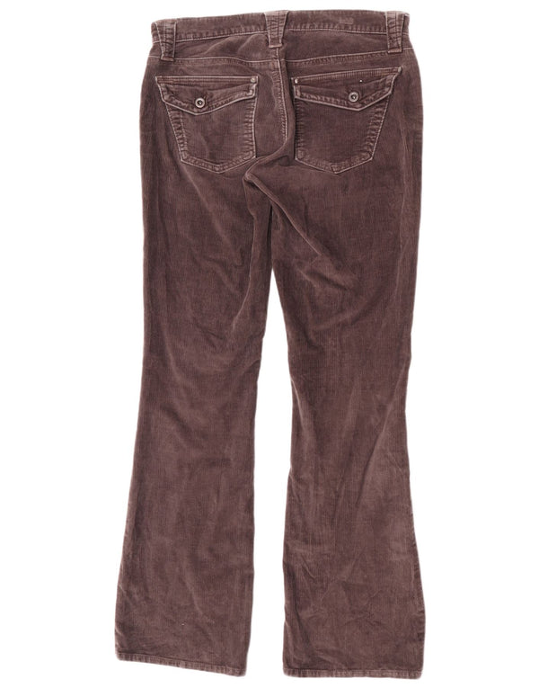 Gap Womens Low Waist Bootcut Corduroy Trousers US 8 Medium W28 L32 Brown