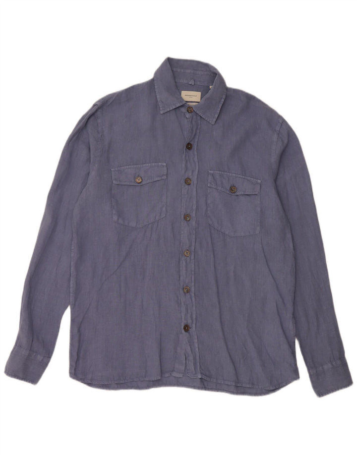 BROOKSFIELD Chemise Homme Taille 39 Bleu Moyen