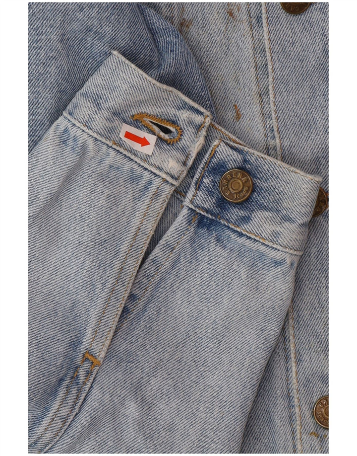 CARRERA Veste en jean pour homme UK 40 Large Bleu