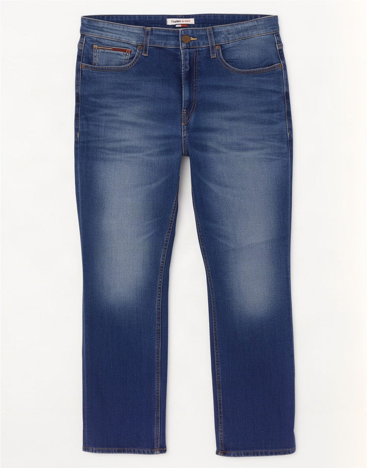 Tommy Hilfiger Jean Slim Homme W32 L32 Bleu Coton