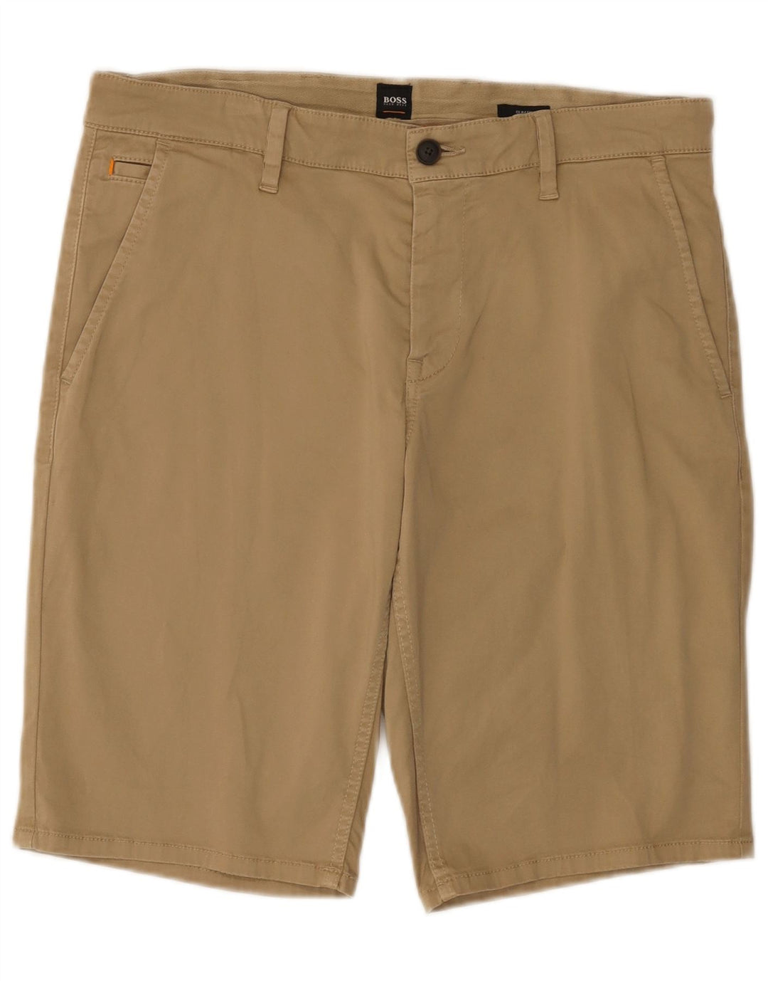 Hugo Boss Short chino W35 pour homme en coton beige Large